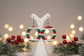 Candy Cane Hoop Earrings