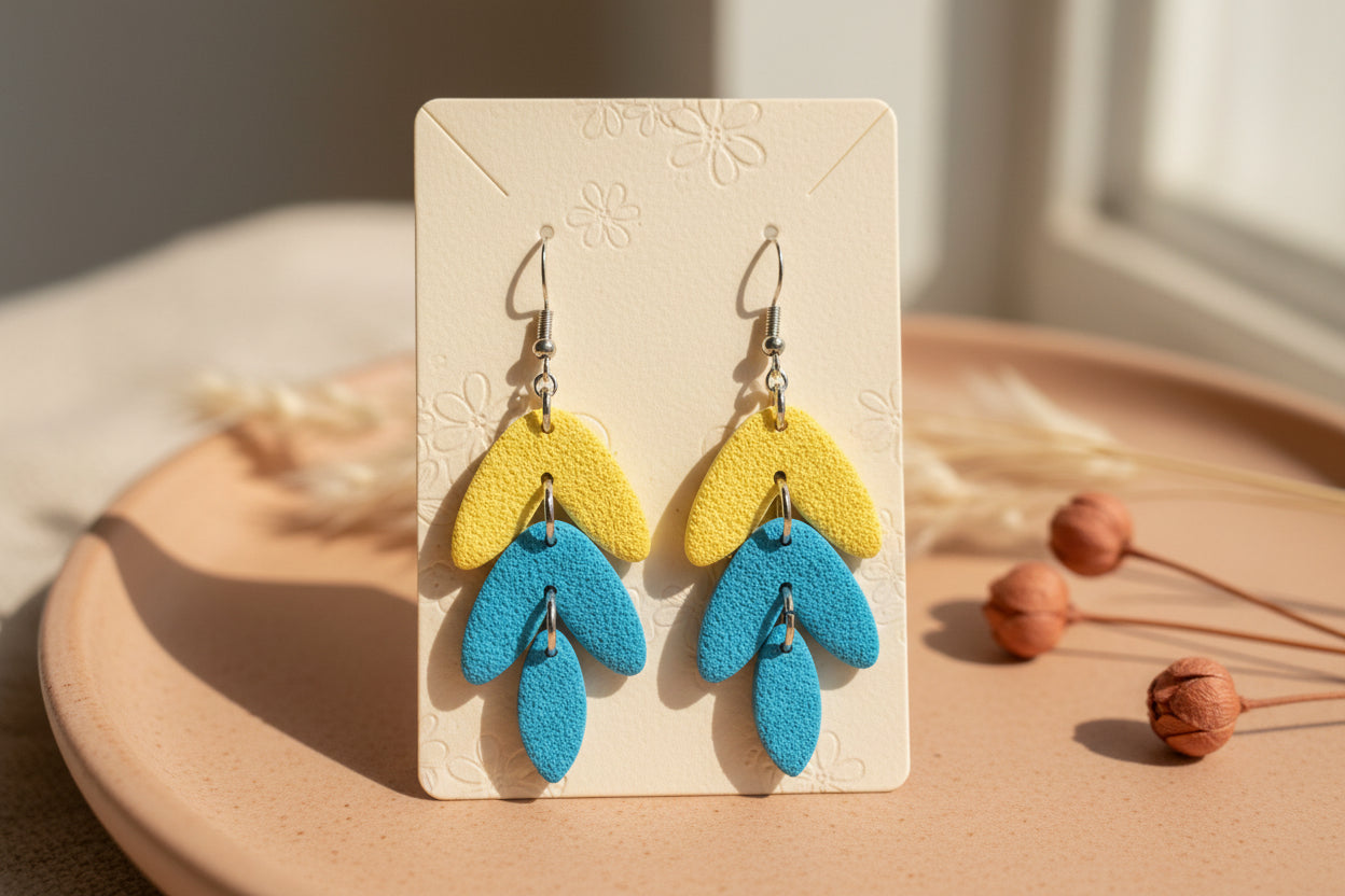 Golden Garden Arch Earrings