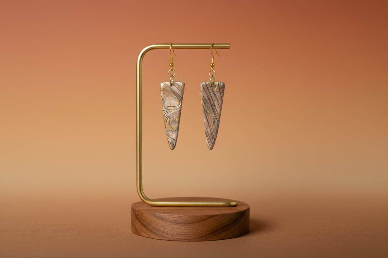 Emerald Clover Earrings