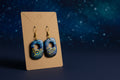 Starry Night Galaxy Cutout Earrings