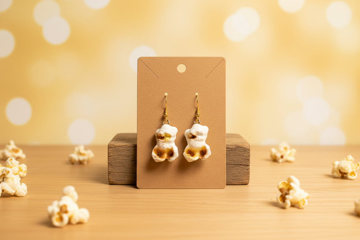 Popcorn Dangle Earrings
