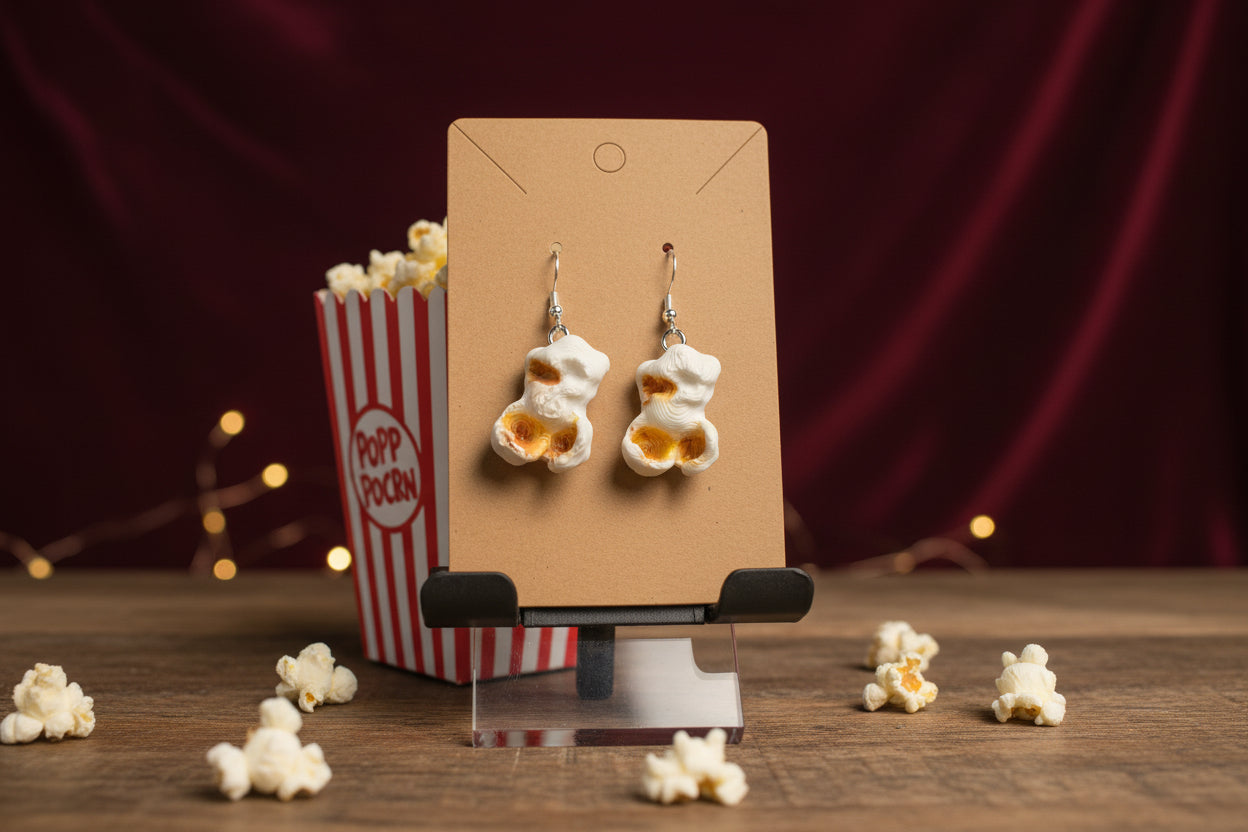 Popcorn Dangle Earrings