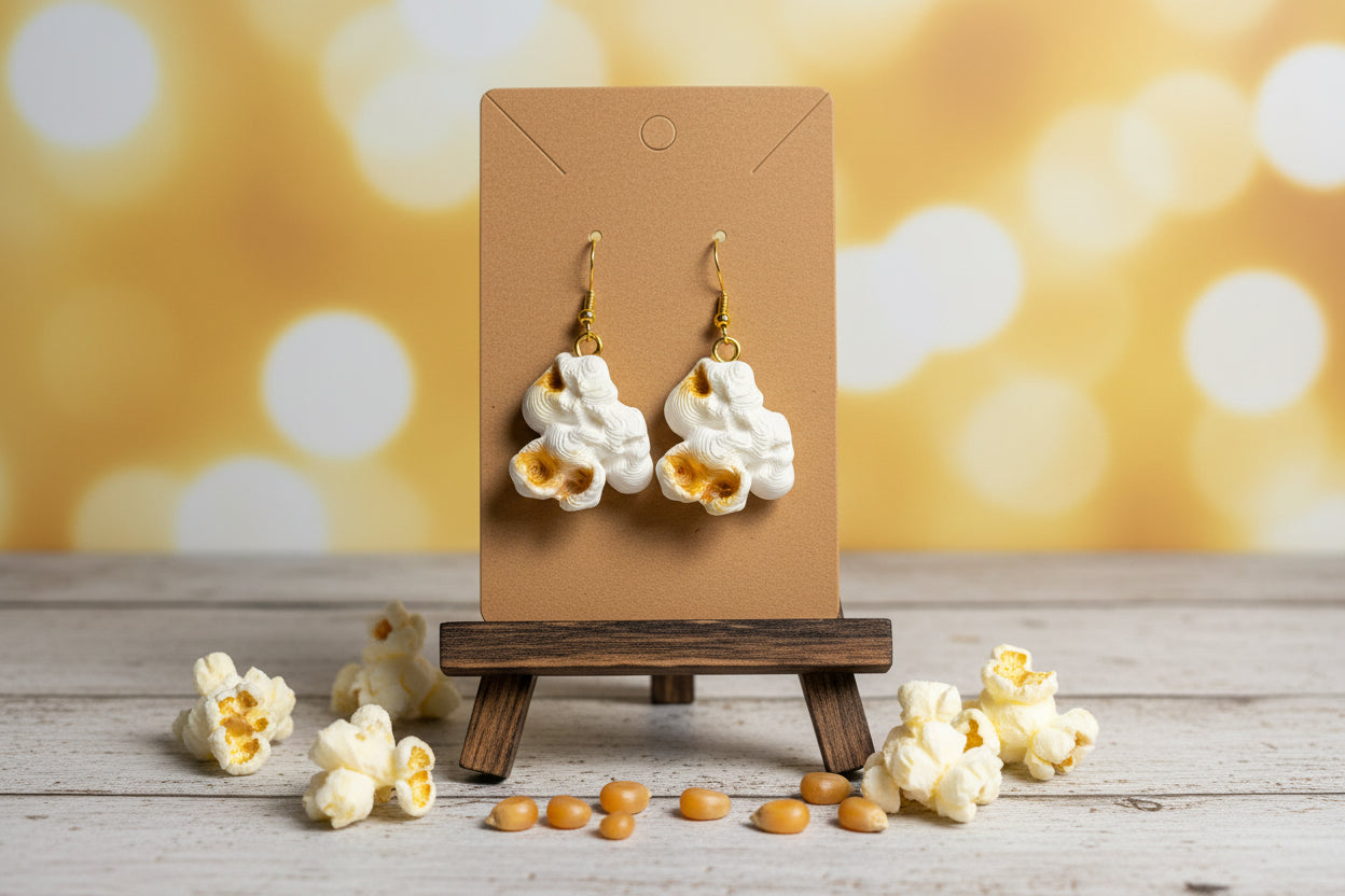 Popcorn Dangle Earrings