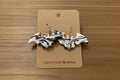 Polymer Clay Bat Earrings – Handmade
